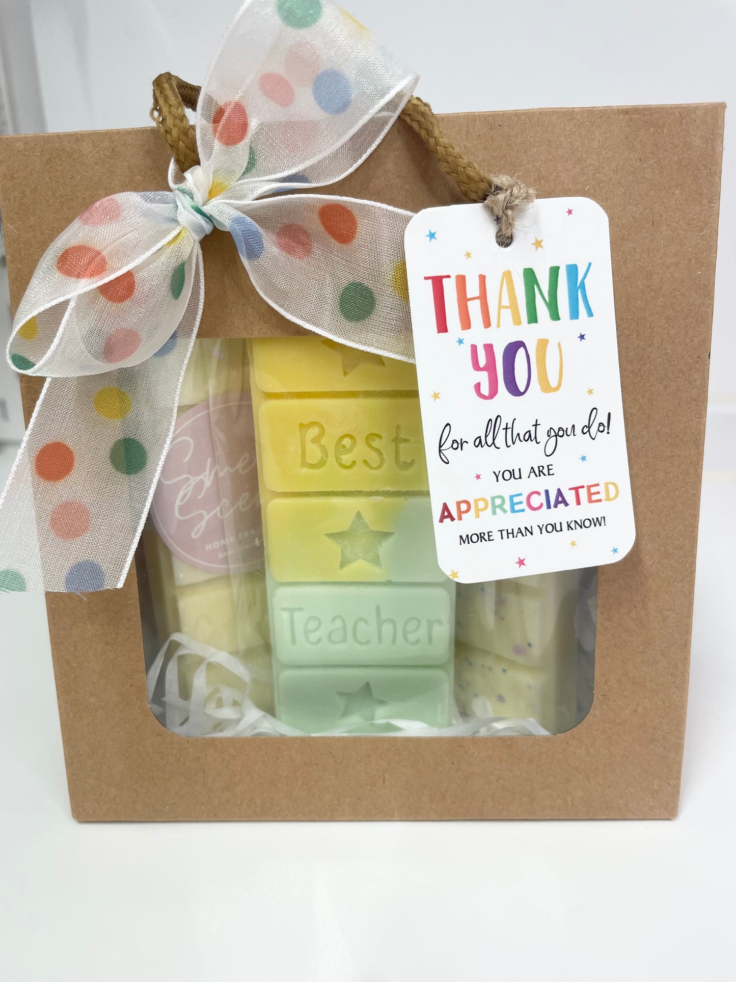 Waxmelt Bars Teachers Gift Bag