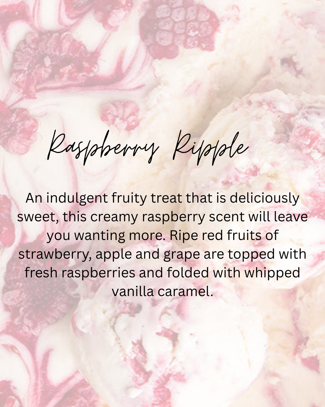 Scent Of The Week - Raspberry Ripple