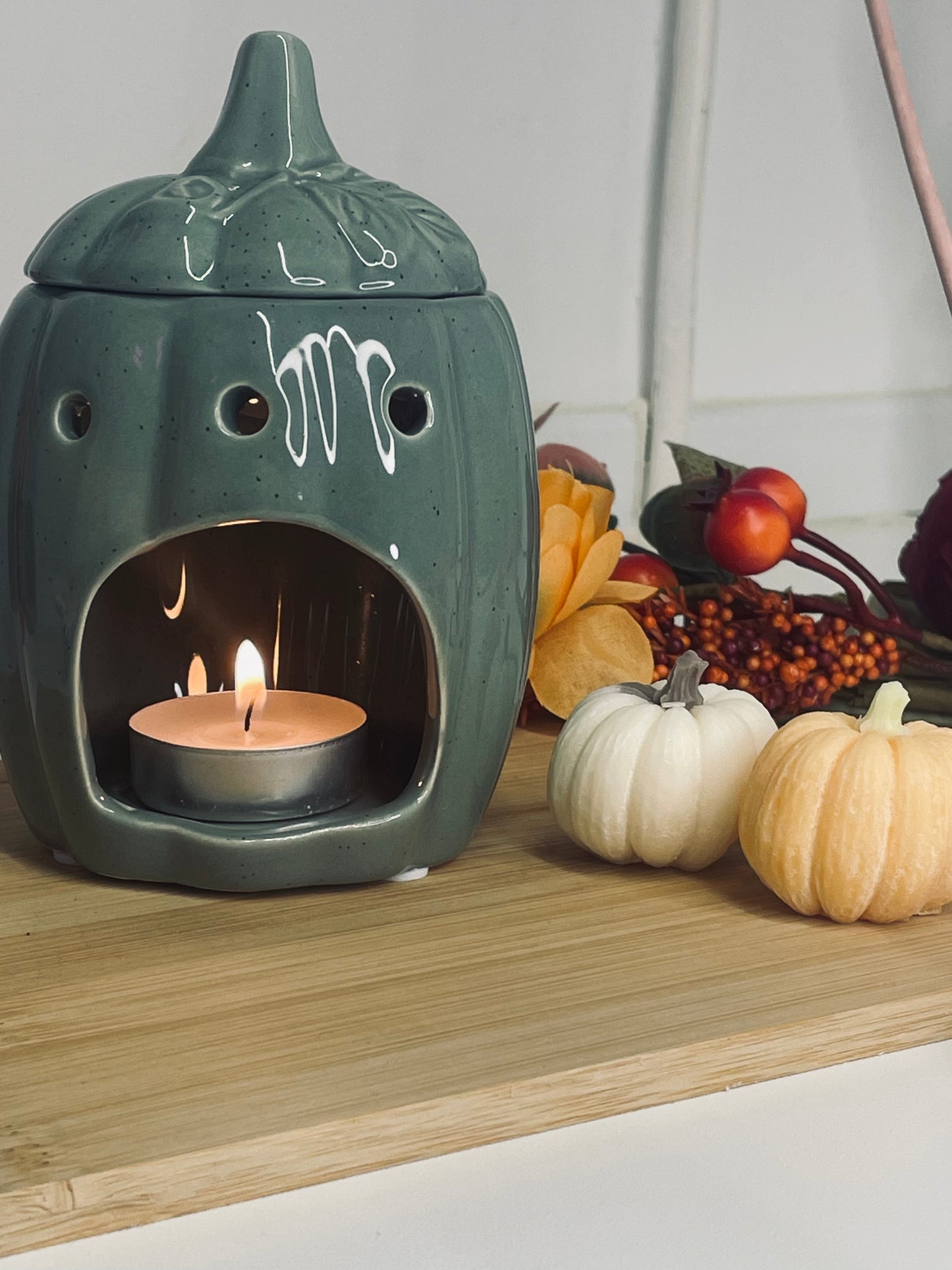 Pumpkin Waxmelt Warmer (Green)