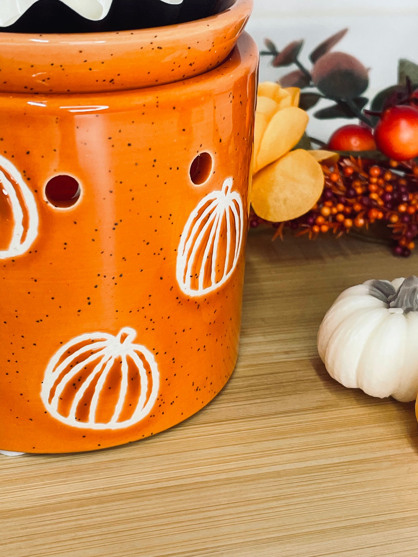 Autumn Pumpkin Design Wax Warmer