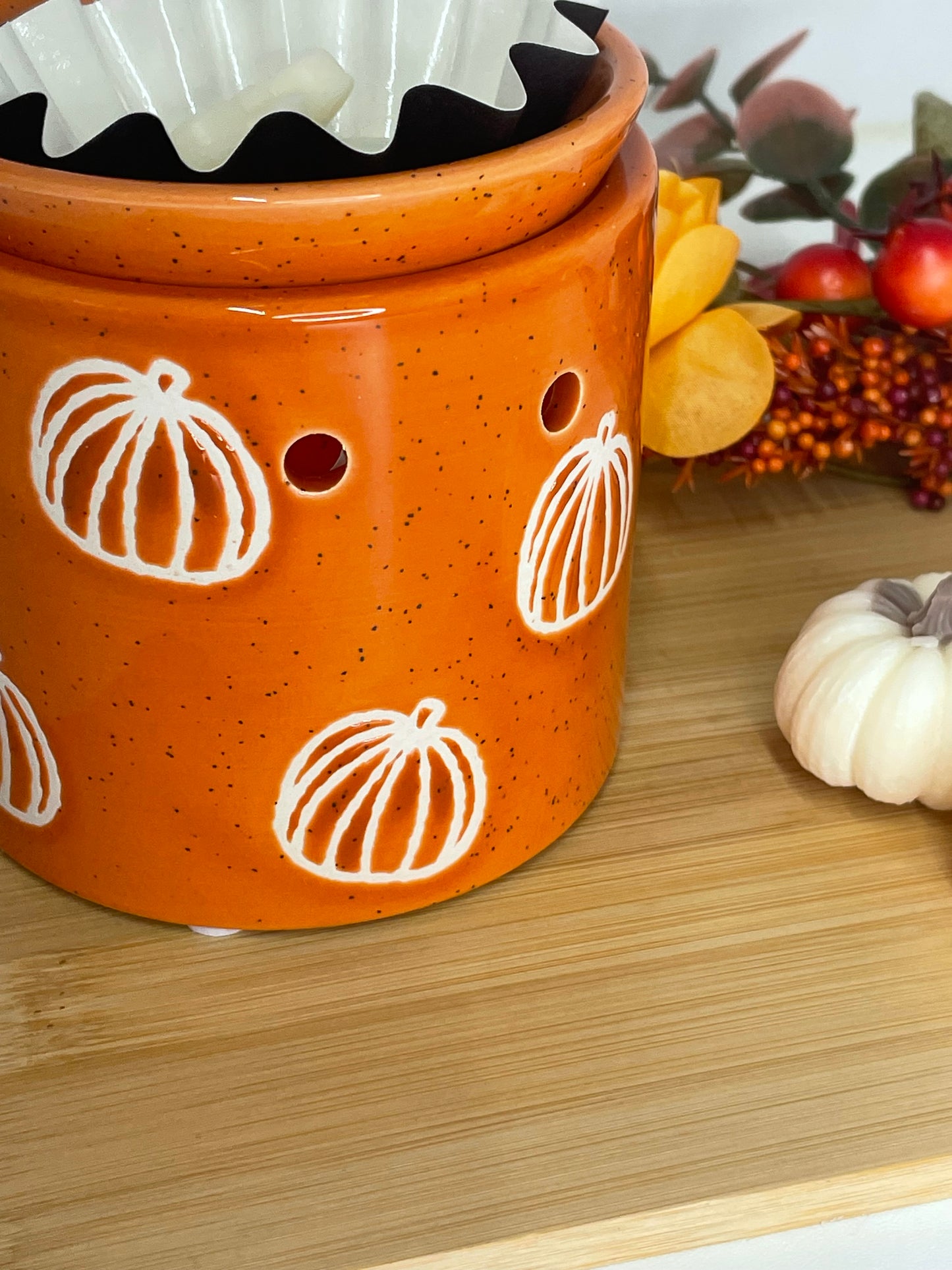 Autumn Pumpkin Design Wax Warmer