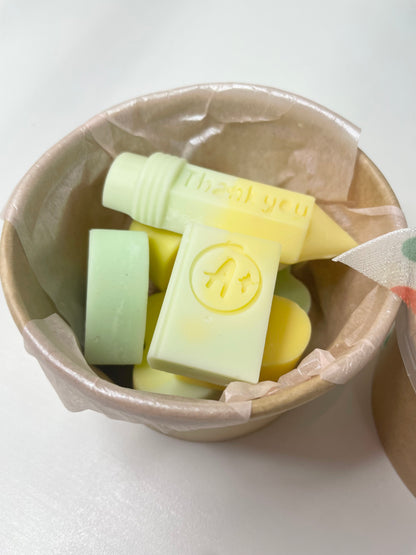 Teachers Gift Wax filled Tubs