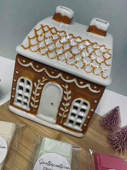 Gingerbread House Waxmelt Burner